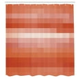 thumbnail image 2 of Ambesonne Palette Shower Curtain, Vortex Swirls Pattern Art, 69"Wx75"L, Burnt Sienna, 2 of 4