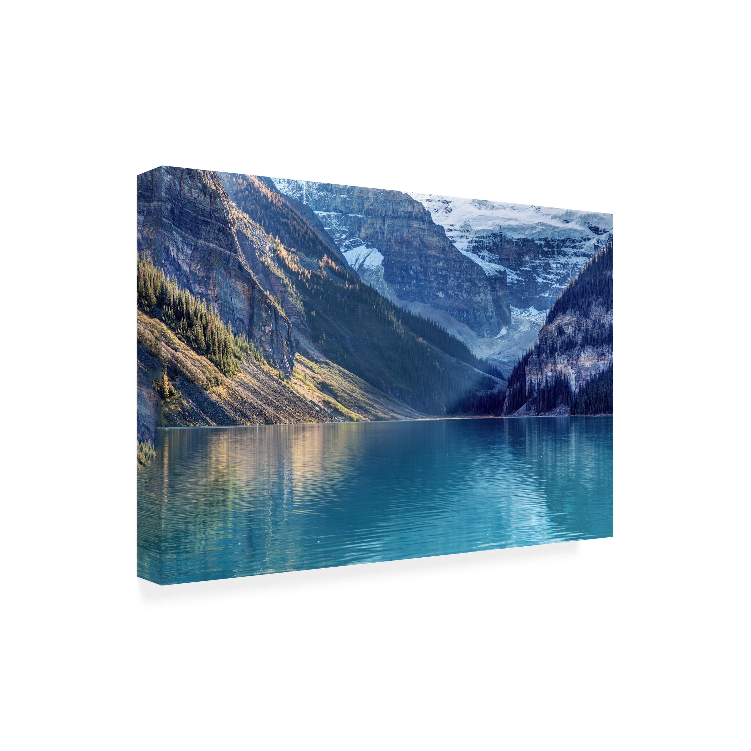 Trademark Fine Art Pierre Leclerc Lake Louise Sunlight Canvas Wall Art - 30x47