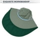 thumbnail image 4 of Sombrero de ciclismo Unique Bargains Transpirable Protección solar Protección del cuello Plegable Forro de casco de poliéster Verde grisáceo 15.75"x11.02" 1 Pcs, 4 of 7