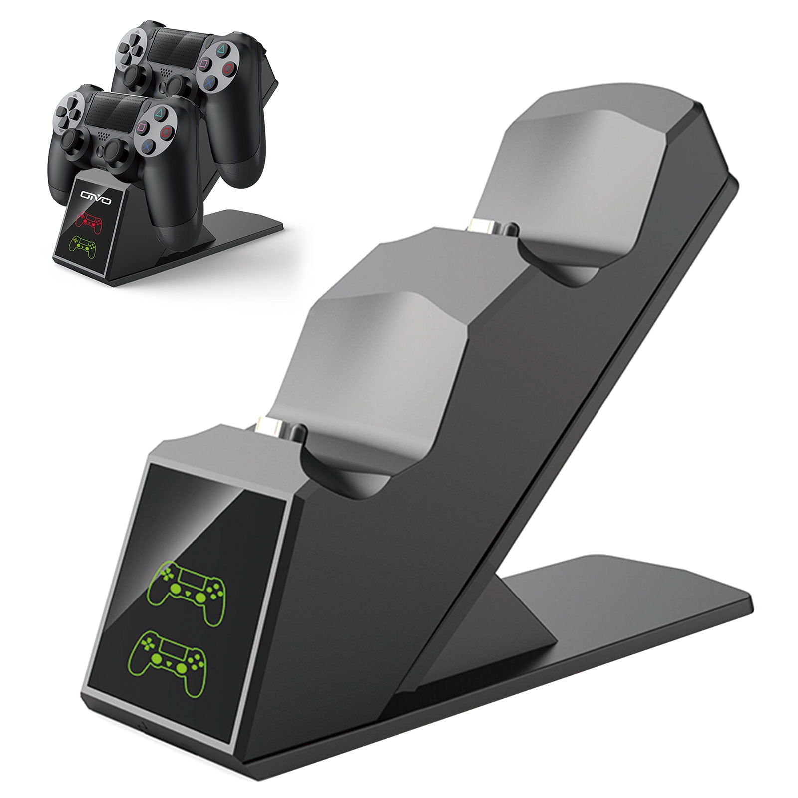 Dual USB Handle Fast Charging Dock Station Stand Charger Fit for Sony