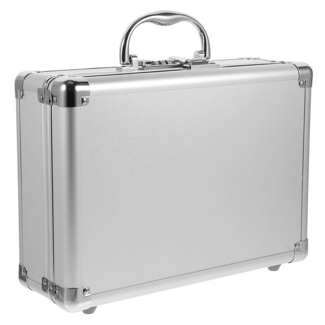 Tool Carrying Box Metal Briefcase Tools Case Password Camera Tools Carrying Organizer with Handle