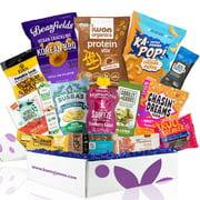 Premium Vegan & Gluten Free Snack Box, Protein Healthy Snacks - 15 Count