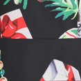 thumbnail image 5 of Wyzesi Robes de Maternité d'Automne pour Femmes Col Rond Sans Manches Imprimé de Noël Rétro Robe Jupe Longue Pyjama de Noël Costume, 5 of 5