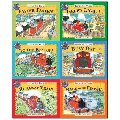 Little Red Train Benedict Blathwayt Collection 6 Books Set Faster ...