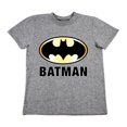 thumbnail image 1 of Playera Para Niño Warner Bros Batman Cuello Redondo Manga Corta Talla 6 Gris Jaspe, 1 of 2
