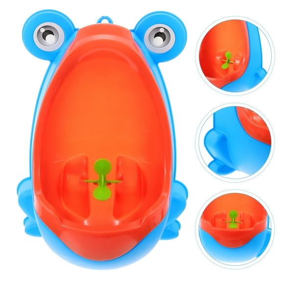 Niceauty Toddler Boy Standing Urinal Hanging Design PP Blue 1Pcs Bathroom Use