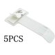 thumbnail image 2 of Soporte de tickets de estacionamiento, 5 uds. transparente para parabrisas de coche, soporte de clip de coche transparente, clip de aviso compatible con portatarjetas de coche Afortunado Sencillez, 2 of 5