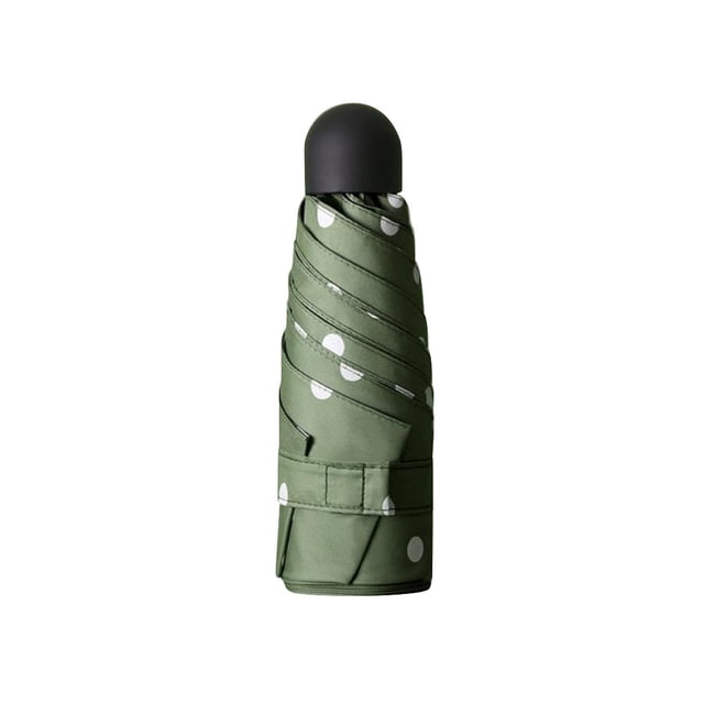 Flat Lightweight Umbrella Parasol Folding Sun Umbrella Mini Umbrella