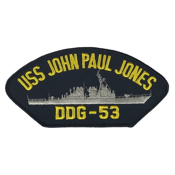 USS JOHN PAUL JONES DDG-53 PATCH USN NAVY SHIP ARLEIGH BURKE DESTROYER MISSILE