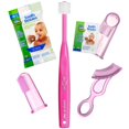 thumbnail image 1 of Brilliant Infant Oral Care Set by Baby Buddy, Pink, 1 of 2