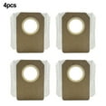 thumbnail image 1 of LEFU Dust Bags for Uwant V100 K100 Robot Vacuum, 4 Pack Replacement Dust Bin Bags, High-Efficiency Filtration, Quick Empty Design, Easy Maintenance, 2-3 Months Recommended Change, 1 of 10