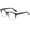 Black/Clear, variant on OCCI CHIARI Women's Anti Blue Light Reading Glasses 2.75 Computer Readers Designer(1.0 1.25 1.5 1.75 2.0 2.25 2.5 2.75 3.0 3.5 4.0 5.0 6.0) with Arylic Lens