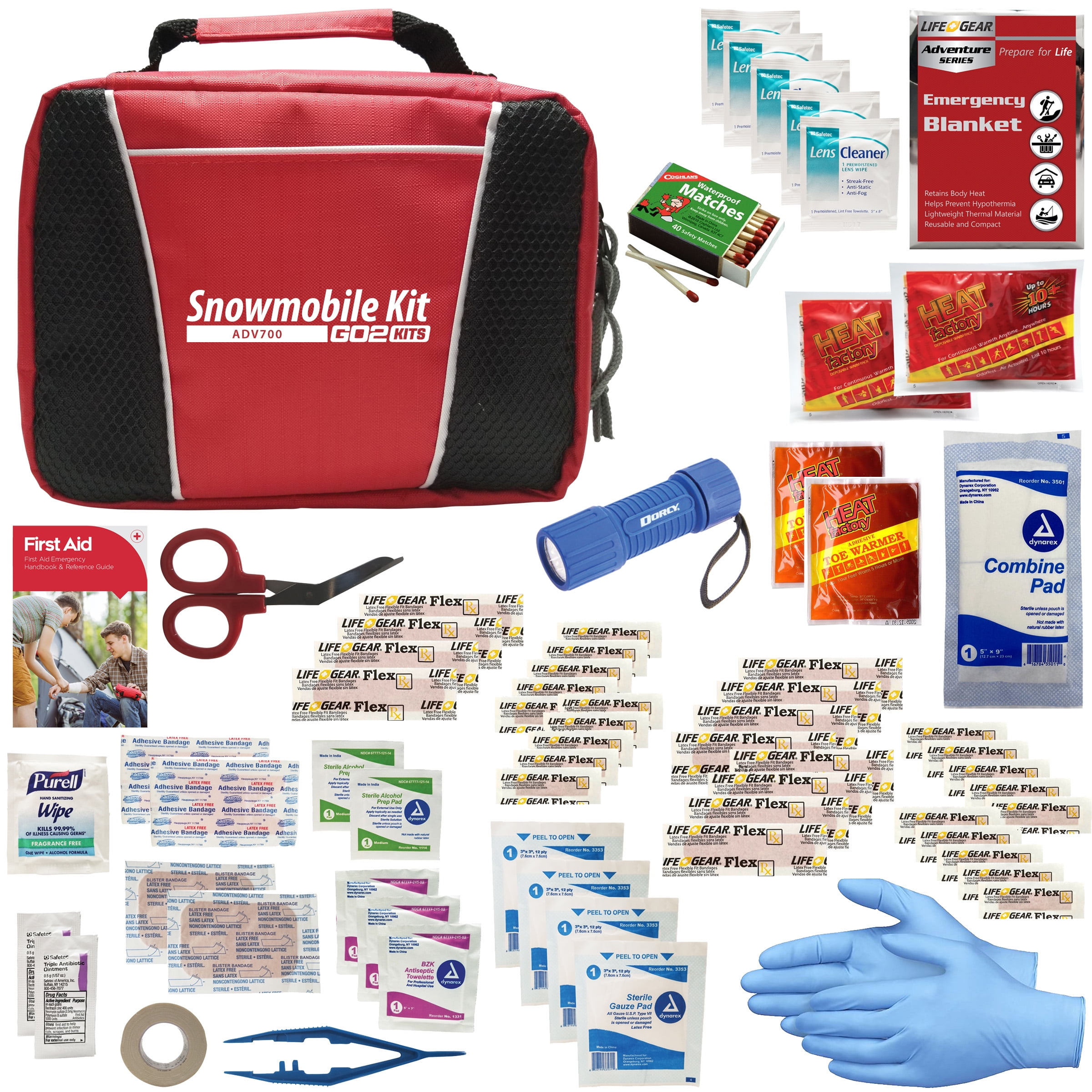 Go2Kits Snowmobile / Cold Weather Essential Outdoor Exploration Kit