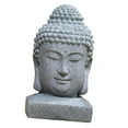 thumbnail image 1 of kurtrusly Statue de Buddha en Grès Figurine de Collection Ornements Oeuvre d'Art pour Table, 1 of 9