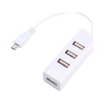thumbnail image 1 of White Micro USB To 4 Port OTG Hub for, 1 of 3