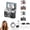 Black, variant on Mini Keychain Camera,1080P Mini Digital Camera,Retro Flip Screen Small Bodycam,Pocket-Sized with Adapter and 32GB Card (Expandable to 128GB),Novelty Gadgets,for Kid,Travel,Vlog,Collection