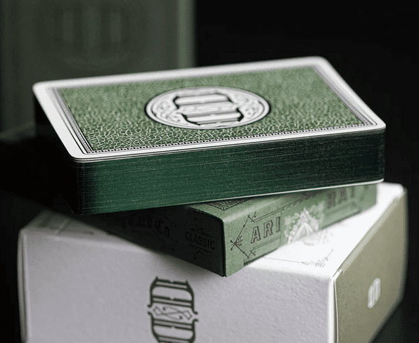 Smoke & Mirrors Anniversary Edition: Green (Twin Pack) Edition Playing Cards