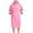Pink, variant on Swimsuit Cover Up for Women Bikini Coverups Unisex Hooded Beach Towel Solid Color Bathing Towel Swimming Bathrobe Swim Cover Ups with Pocket Purple