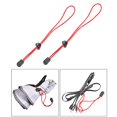 thumbnail image 6 of figatia 4x2x Adjustable Elastic Cord 26cm Camping Trekking Pole Stick Tie Downs Red, 6 of 8