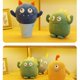 thumbnail image 4 of Cojín trasero PENGJTMXG con forma de diablo Almohada divertida Muñeco de peluche Azul oscuro 25 cm, 4 of 4