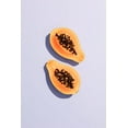 thumbnail image 2 of 1x Studio III 17x24 Gold Ornate Wood Framed with Double Matting Museum Art Print Titled - Papaya_2, 2 of 4