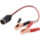 thumbnail image 2 of Enchufe para encendedor de cigarrillos, enchufe hembra para encendedor de cigarrillos, adaptador de coche a batería, Clip de cocodrilo, cable (multicolor) (1 unidad), 2 of 4