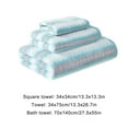 thumbnail image 3 of kkbbma under $5 3 Pcs Ultra Soft Cotton Towel Set - a Bath Towels a Hand Towels a Washcloths - Highly Absorbent Towel for Fitness, Bathroom, Sports, Yoga, Travel, 3 of 7
