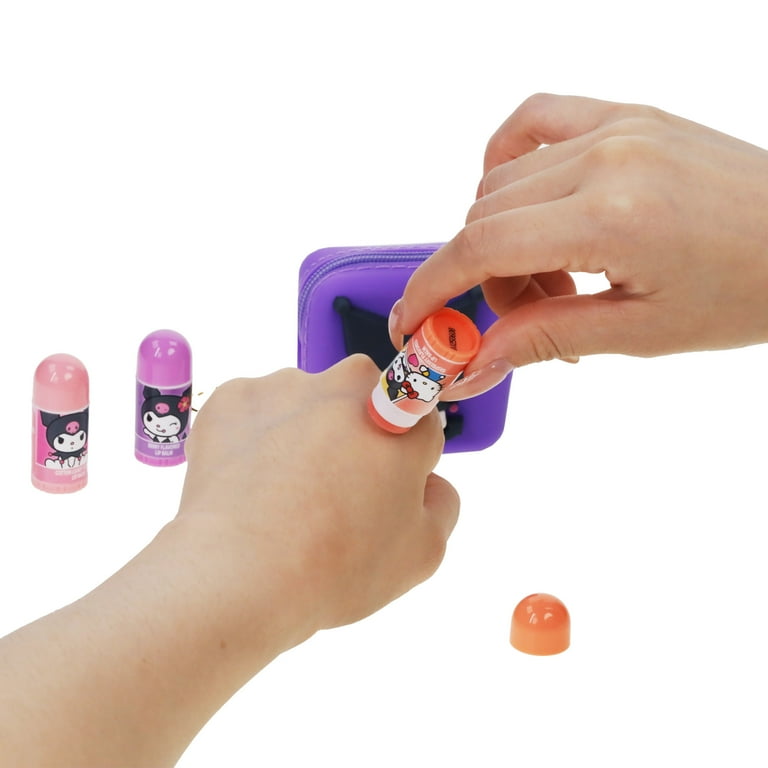 Hello Kitty & Friends 3-Pack Lip Balm Set, Kuromi Silicone