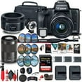 thumbnail image 2 of Canon EOS M50 Mirrorless Digital Camera with 15-45mm and 55-200mm Lenses Bundle, 2 of 7