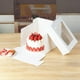 thumbnail image 4 of Cajas para tartas enttgo, 15 unidades, panadería blanca con ventana de 20 x 20 x 20 cm, 4 of 7