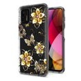 thumbnail image 5 of For Samsung Galaxy A35 5G Hybrid Trendy Image Patterns Design Transparent Hard Back Shockproof TPU Rubber Phone Case Cover by Xpression - Gold Flowers, 5 of 9
