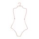 thumbnail image 2 of Percha para lencería Percha para trajes de baño Percha para trajes de baño Percha para trajes de baño Bikini pijama Oro rosa, 2 of 9