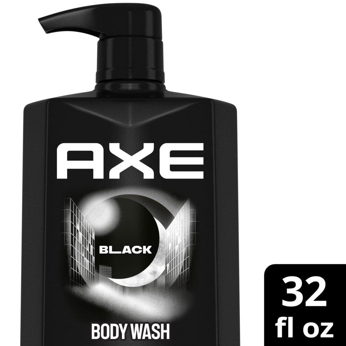 Axe Black Refreshing Daily Use Men's Body Wash, Frozen Pear and