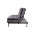 thumbnail image 2 of Pomona Serta Sofa with Chrome Legs and Quality Fabric, Light Grey, 2 of 9