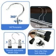 thumbnail image 2 of Pants Hanger,Trouser Hangers 20 Pcs Space Saving Skirt Hangers with Clips Pant Hangers Adjustable Non-Slip, 2 of 7