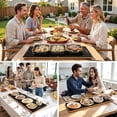 thumbnail image 7 of PLUMEBAY Electric Warming Tray 40''×14'', Adjustable Temp 100°F-260°F, Full Surface Heating, Extra Large Hot Plate, Food Warmer for Buffets, Parties, Restaurant, Home Events, 7 of 7