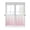 Pink, variant on Half Window Curtains 24 Inches Long, Aqua Blue Geometric Window Treatment Curtain Drapes, Modern White Stripe Distortion Art Short Curtains Tiers for Kitchen Over Sink, 27.5"x24", 2 Panels