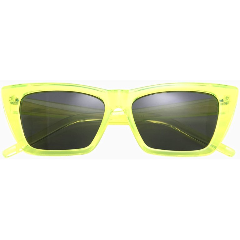 FEISEDY Square Cat Eye Sunglasses Vintage Cateye Frame UV400  display picture 3