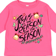 thumbnail image 4 of Inktastic Jesus is the Reason for the Season Christmas Bells and Stars Boys or Girls Long Sleeve Toddler T-Shirt, 4 of 5