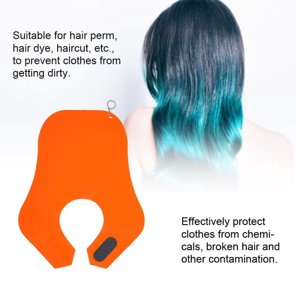 Mantón de silicona, mantón de silicona para peluquería, corte de pelo, teñido del cabello, mantón para corte de pelo, rendimiento confiable