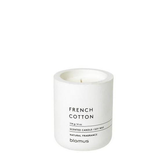 Blomus Fragra French Cotton Lily White Candle