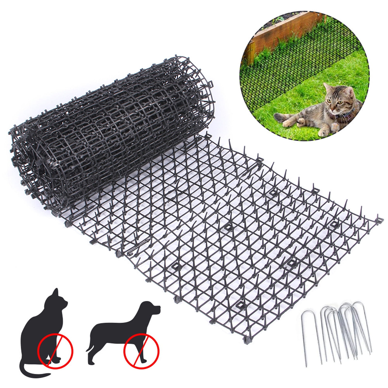 Umitay AntiCat Mat With Spikes, Cat Dog Deterrent Mat, Cat Dog For