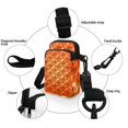 thumbnail image 5 of HELLHERO Crossbody Bag Double Zipper Outdoor Daily Use Unisex Women Messenger Bag Adjustable Shoulder Strap, Love is Love, 5 of 7