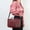 Red, variant on FEOLGEHLY Collapsible Insulated Lunch Picnic Bag, Portable Lunch Box, Reusable Lunchbox for Women, Men with Shoulder Strap, Deep Cooling Lunch Basket for Work, Travel, Picnics