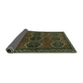thumbnail image 2 of Ahgly Company Indoor Rectangle Persian Turquoise Blue Traditional Area Rugs, 5' x 7', 2 of 4