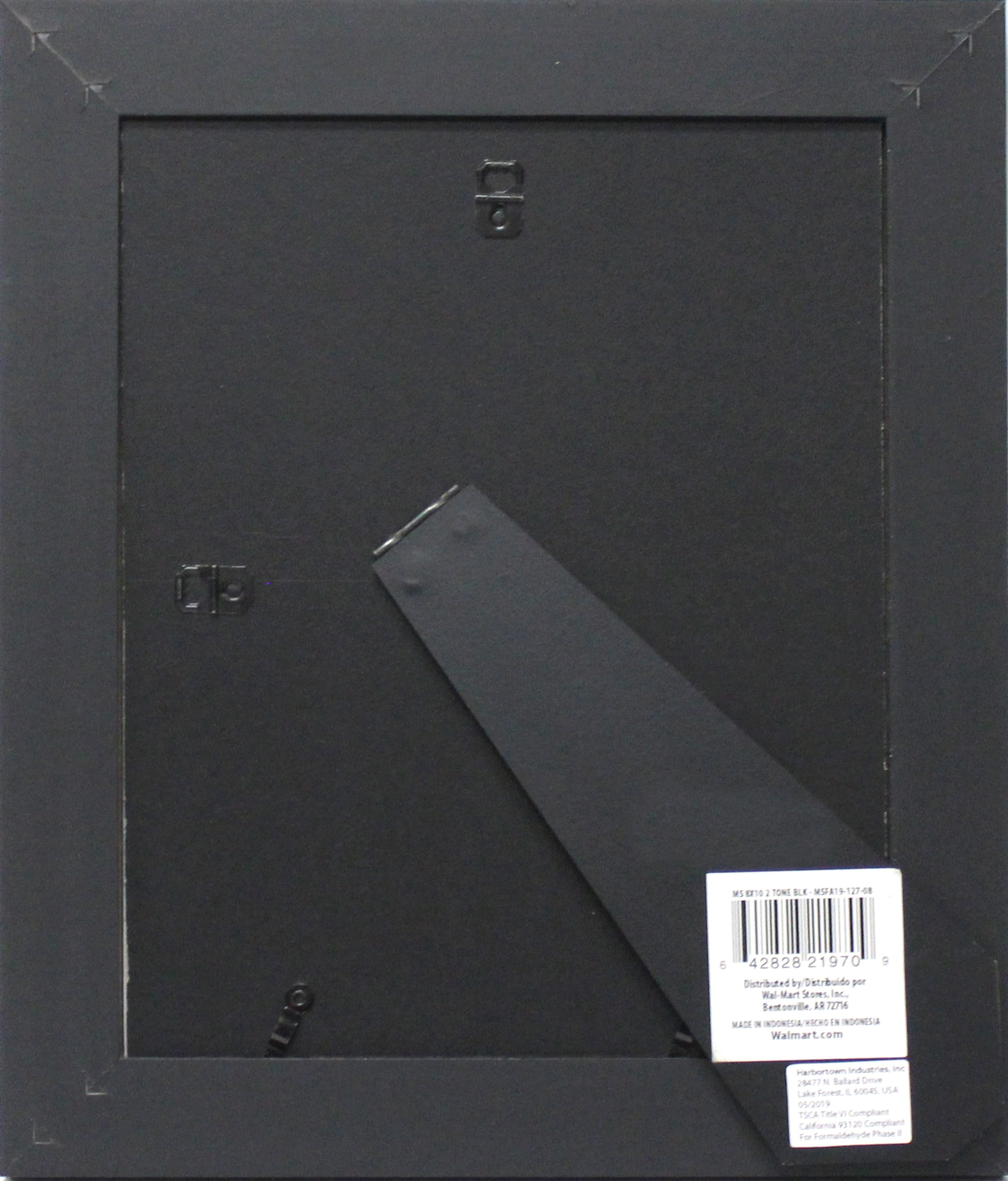 Hap Tim 11x14 Picture Frame Set of 2,Each Carbonized Black Wood Pattern  Frame with 2