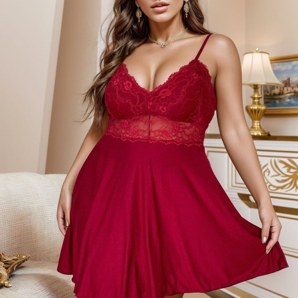 Women's lace sleepwear hotsell
