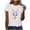 A36 White, variant on Mifsaly Easter tops for Women Short Sleeve Crewneck Cotton T-Shirts Bunny with Pink Heart Glasses and Bow Graphic Lightweight Breathable Versatile Summer Tees XXL