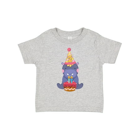 

Inktastic Hippo 2nd Birthday Boys or Girls Toddler T-Shirt