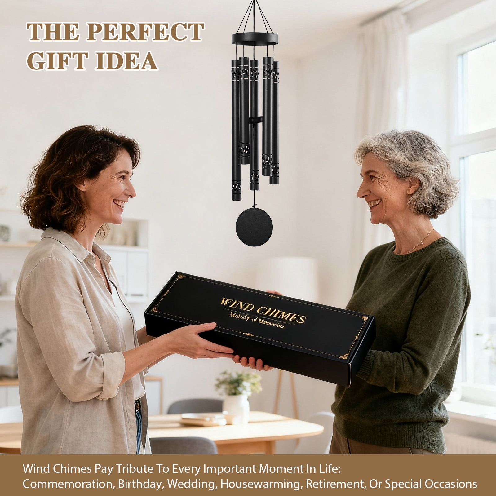 47"Wind Chimes Sympathy Wind Chimes Memorial Wind Chime Gift Home Decor Outdoor Garden Patio